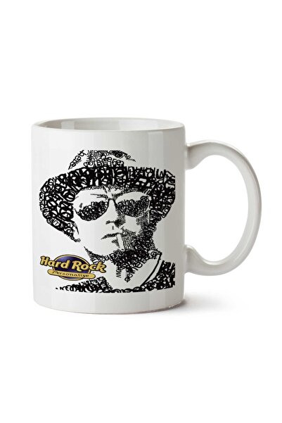 ART HEDİYE كوب مطبوع على الجانبين من HARD ROCK Staff