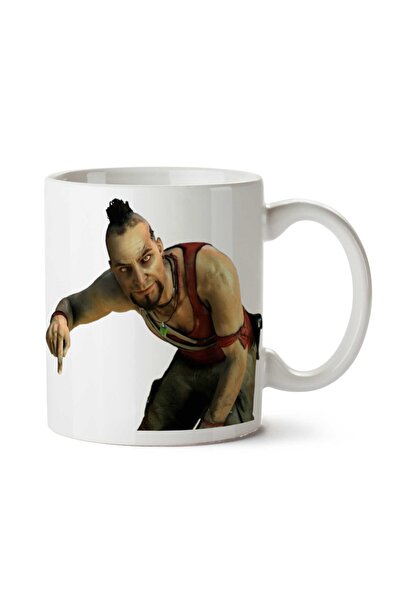 ART HEDİYE Far-Cry-PNG-Clipart Two Side Printed Mug