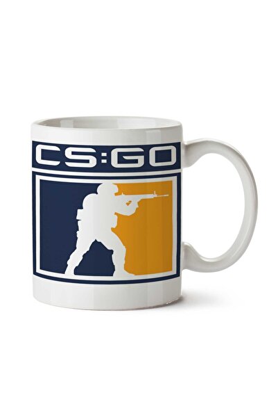 ART HEDİYE كوب كونتر سترايك CSGO مطبوع على الجانبين