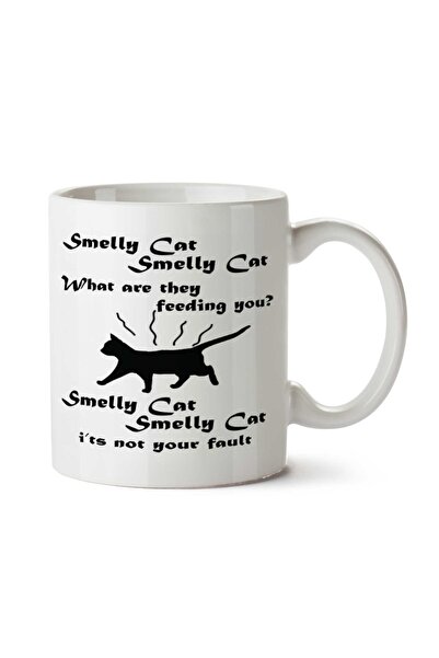 ART HEDİYE كوب مطبوع عليه عبارة "Friends Estampa Smelly Cat" على الوجهين