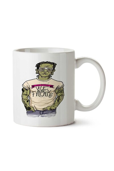 ART HEDİYE كوب بطبعة جانبين من فرانكستايل