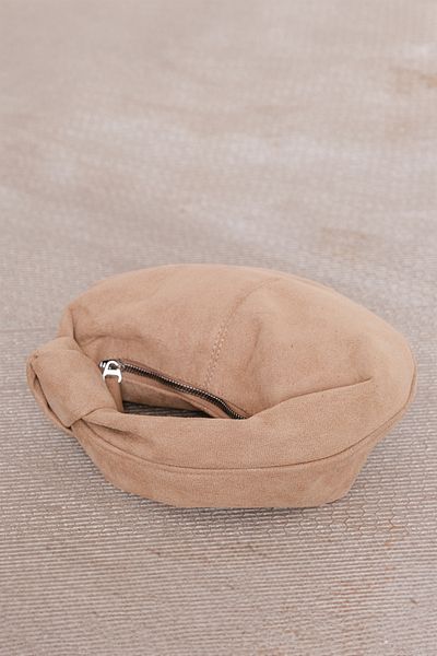 Çantacımstore Női mini Jordie kézitáska velúr bézs 1612