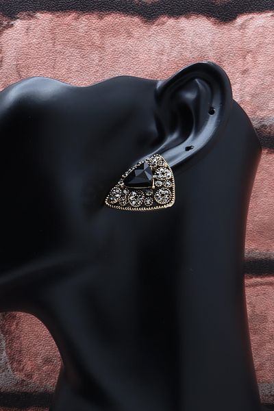 Esra Pamir Marcasite Jewelled Earrings
