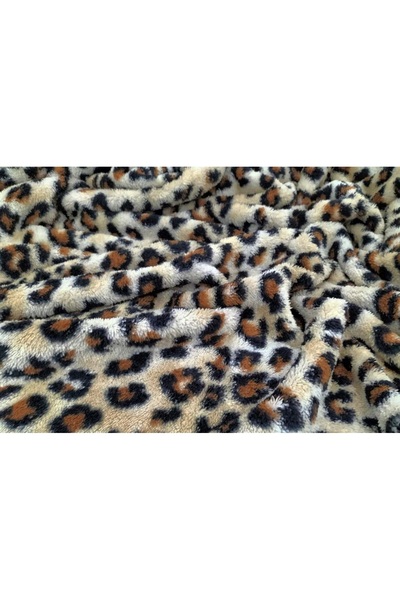ecottonworks Leopar Wellsoft Kedi Köpek Battaniyesi