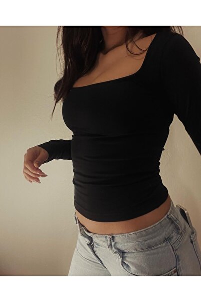 MinelCo Siyah Kare Yaka Body