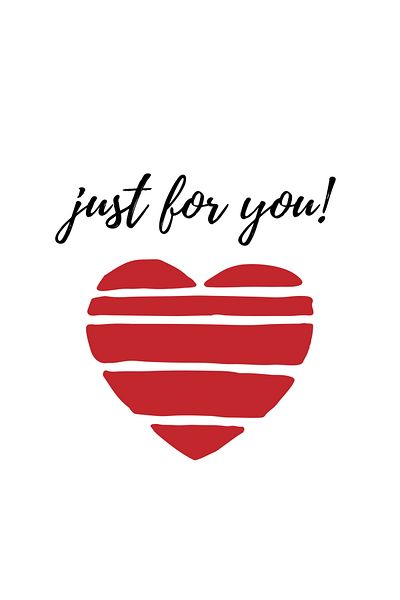 Pera ''Just For You'' Γραπτό Στρογγυλό Αυτοκόλλητο / Αυτοκόλλητο 4,5 εκ. 72 Τεμάχια