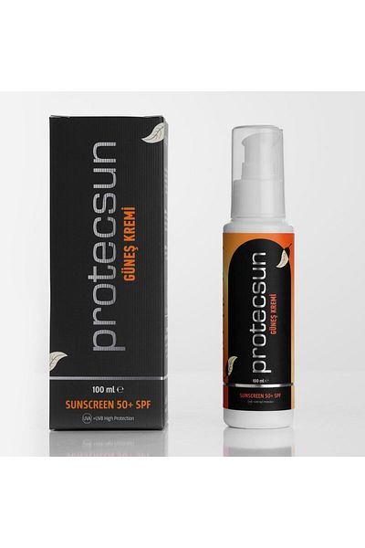 Protecsun (PACK OF 2) SPF 50+ High Protection Face & Body Sun Cream for All Skin 100 Ml