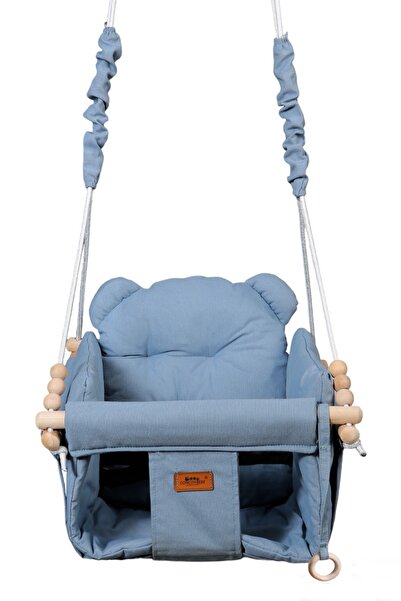 ConconBebe Çocuk Pufy Emniyet Kemerli Salıncak Çocuk Salıncak