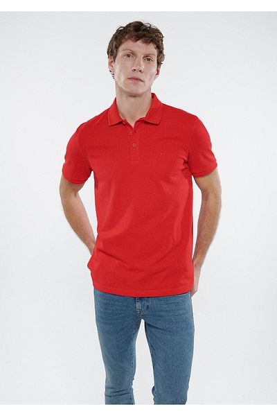 Mavi Red Polo T-Shirt Slim Fit / Tight Cut 064946-33099