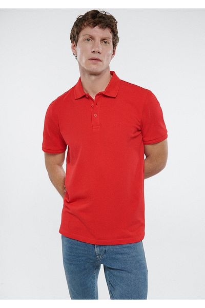 Mavi Red Polo T-Shirt Slim Fit / Tight Cut 064946-33099