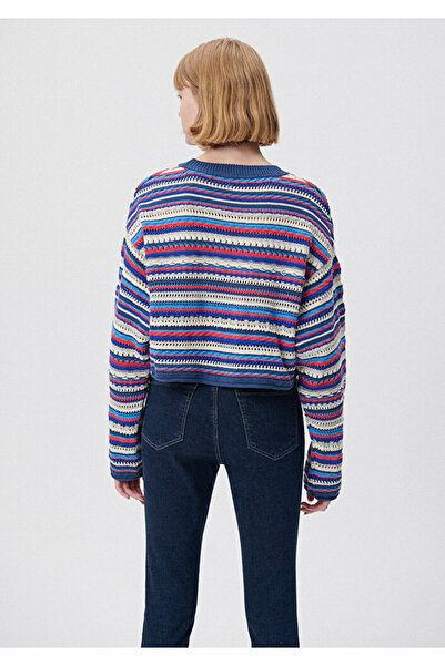 Mavi Смугастий казенок з короткими рукавами / Короткий крій 1710326-85331