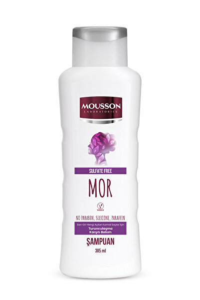 Mousson Turunculaşma Karşıtı Mor Sülfatsız Saç Bakım Şampuanı