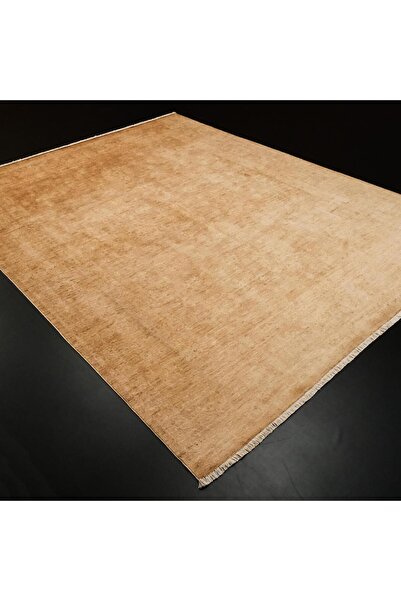 Halıcızade Retro Serisi El Dokuma Sarı Vintage Salon Ofis Halı