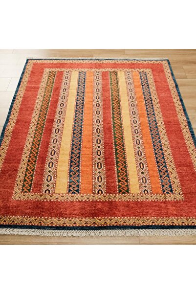 Halıcızade Anadolu Desenli Afgan Şirvan El Dokuma Halı