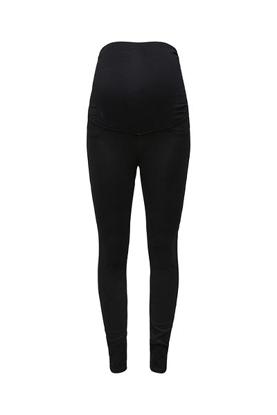 ONLY MATERNITY Röhrenjeans OLMRAIN LIFE REG SKINNY JEGGING SCHWARZ DN