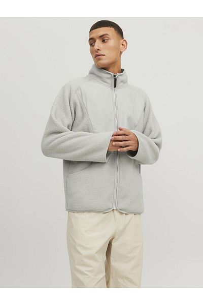 Jack & Jones Fleecejacke Einfarbig