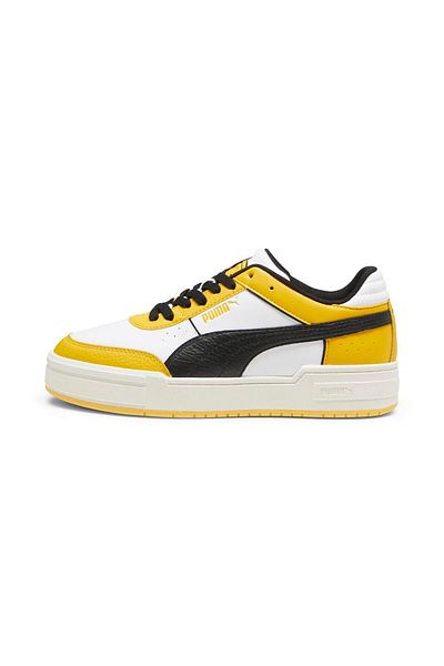 Puma CA Pro Sport Lth PUMA White-Yellow Sizzl