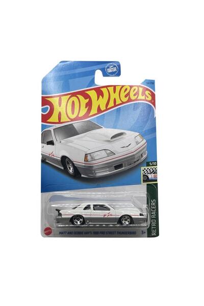 HOT WHEELS Tekli Koleksiyon Arabalar Matt And Debbie Hay's 1988 Pro Street Th...