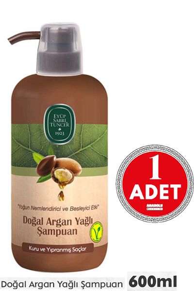 Eyüp Sabri Tuncer 600 ml Natural Argan Oil Shampoo - 1 Piece