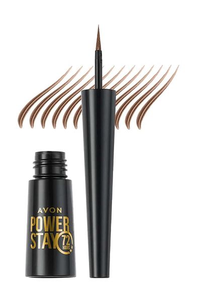 AVON Power Stay 72 Saat Kalıcı Kaş Jeli Dark Brown