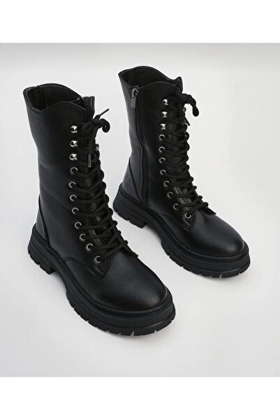 Brs VEGAN YÜNLÜ YARIM DERİ BOT