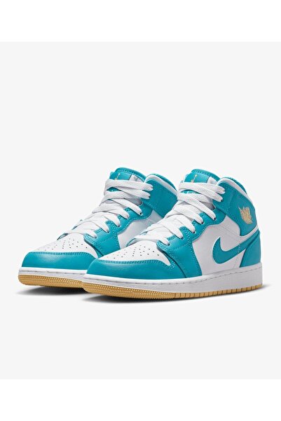 Nike Air Jordan 1 Mid Aquatone (gs) | Dq8423-400