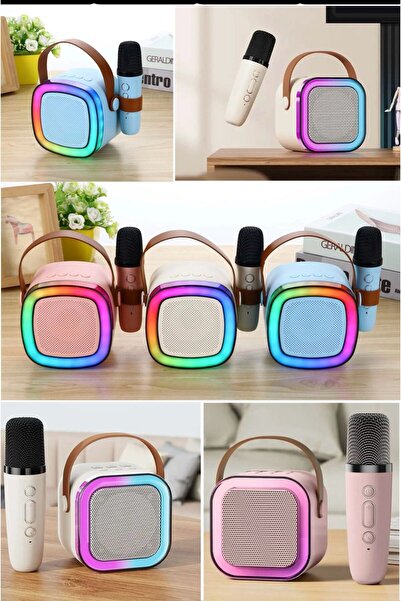 Genel Markalar Taşınabilir Bluetooth Hoparlör Kablosuz Karaoke Yılbaşı Müzik ...