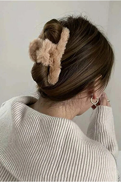 MioArt Cataramă cu zăvor XL Plush maro pentru femei