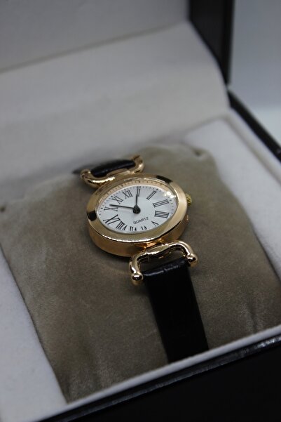 Ricardo Marka Roma Rakamlı Oval Kasa Minimal Yılan Derisi Kol Saati