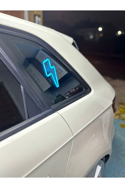 3dbaydesign Car Interior Neon Led Lights Decor Lighthouse (12 Volt Suction Cups Ice Blue)