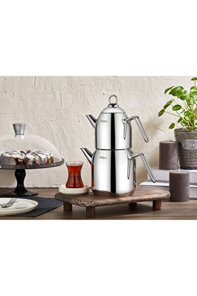 FALEZ SELVİ ORTA BOY ÇELİK ÇAYDANLIK TAKİMİ