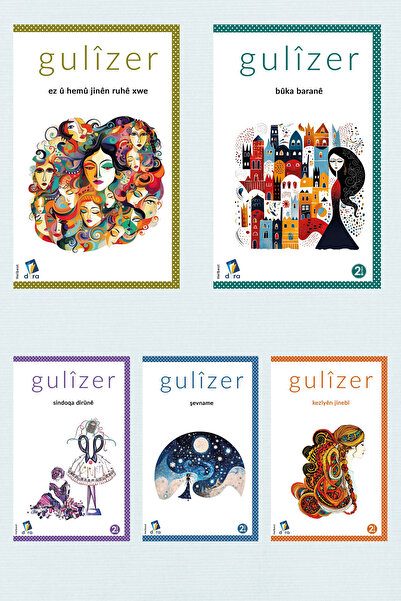 Dara Yayınları Kürtçe Şiir Kitapları - Seta Helbestan Gulizer