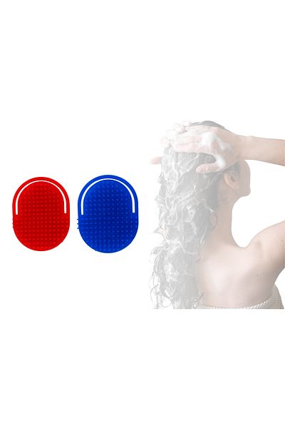 SWOQ Hair Massage and Washing Comb Crop Comb X4 Pieces