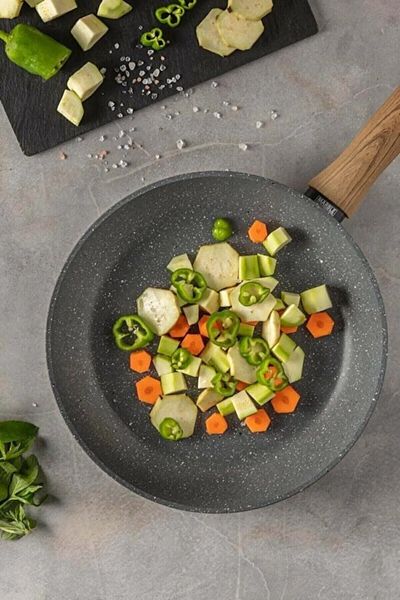 Leydi Marble Natura Granite Pan 28cm