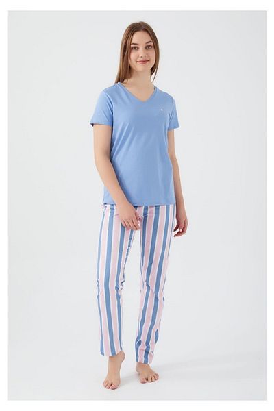 Pierre Cardin Set de pijamale de damă din bumbac cu mâneci scurte V11