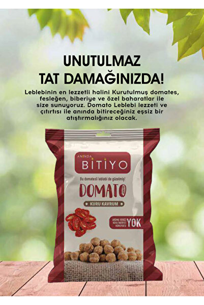Domato Leblebi %100 Doğal Kuru Kavrum Leblebi 75 Gram Aroma Verici Renklendirici Koruyucu İçermez