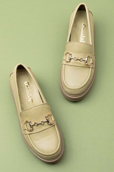 Gondol Γνήσιο δέρμα Χοντρή Σόλα Ελαφρύ Oxford Shoes Anl.2491