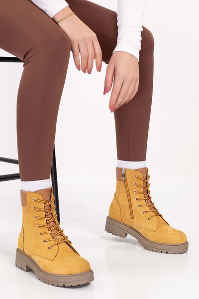 Gondol Cizme zilnice din piele naturală nubuck Anl.2577