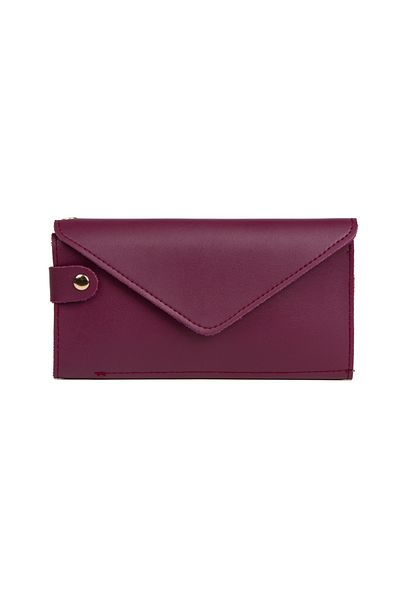 AVCA Women's Leather Phone Cash Coin Compartment Locked Wrist Strap Wallet
