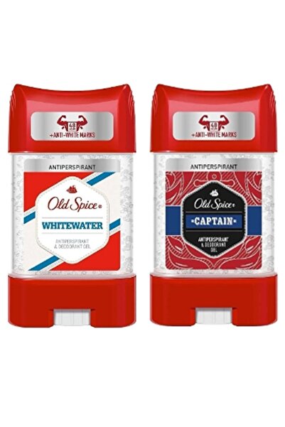 Old Spice Clear Jel 70 ml Whitewater + Old Spice Captain Clear Gel 70 ml