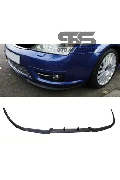 STS Oto Aksesuar Ford Mondeo Mk3 Cupra R Uyumlu Ön Lip Mat Siyah Ön Tampon Lip