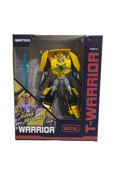 Gepettoys 20 CM 9 Adımda Dönüşen Robot 9134