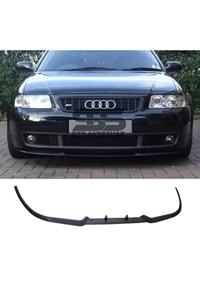 STS Oto Aksesuar Audi A4 B5 1995-2001 Cupra R Uyumlu Ön Lip Mat Siyah Ön Tamp...