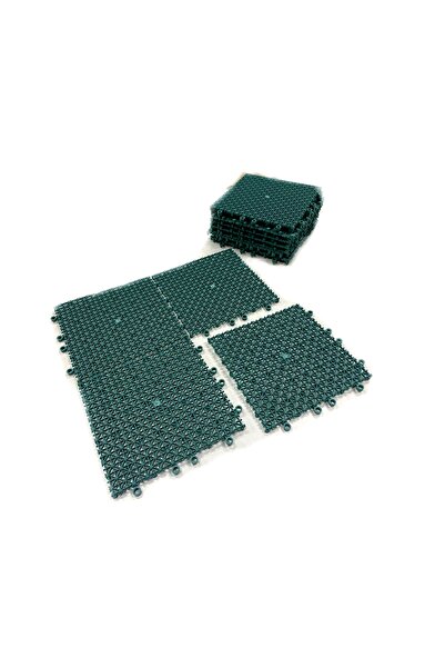 bademlerhali Plastik Islak Zemin Karosu Kırılmaz Geçmeli Yer Döşemesi 10 Adet...