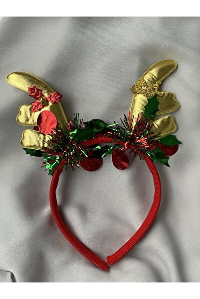 TwinsSis Store Coroană cu paiete galbene tematice de Anul Nou