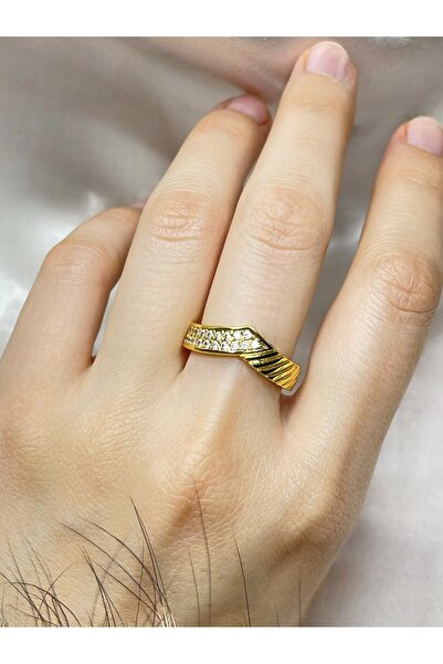 VELİT VOLA Taç Figürlü Taşlı Çelik Yüzük