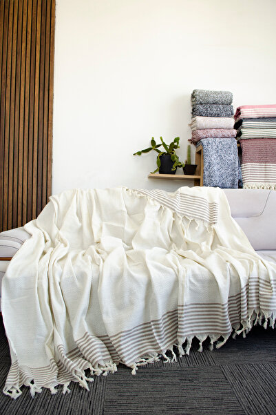 Mutlu Çeyiz 2'li paket Diamond Pamuklu Kolları Örten Çekyat Örtüsü Çok Amaçlı...