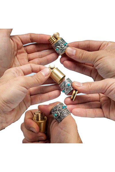 Als Padişah Yüzüklü Benzinli Çakmak