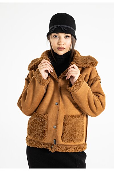 RUBYSTARS PELUŞ KUZU SÜET MONT 2286