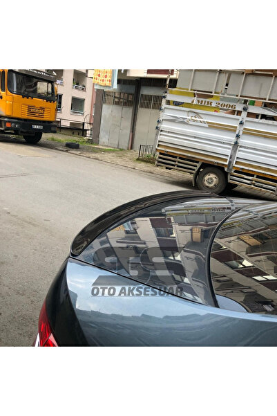 STS Oto Aksesuar Skoda Süperb Bagaj Üstü Spoiler Bagaj Çıtası Piano Black